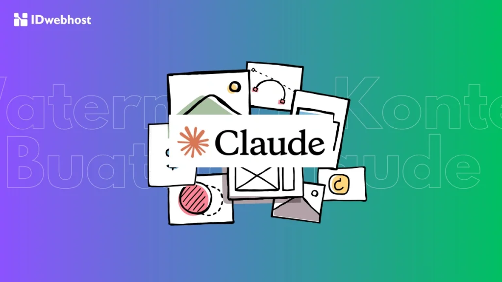 watermark claude adalah