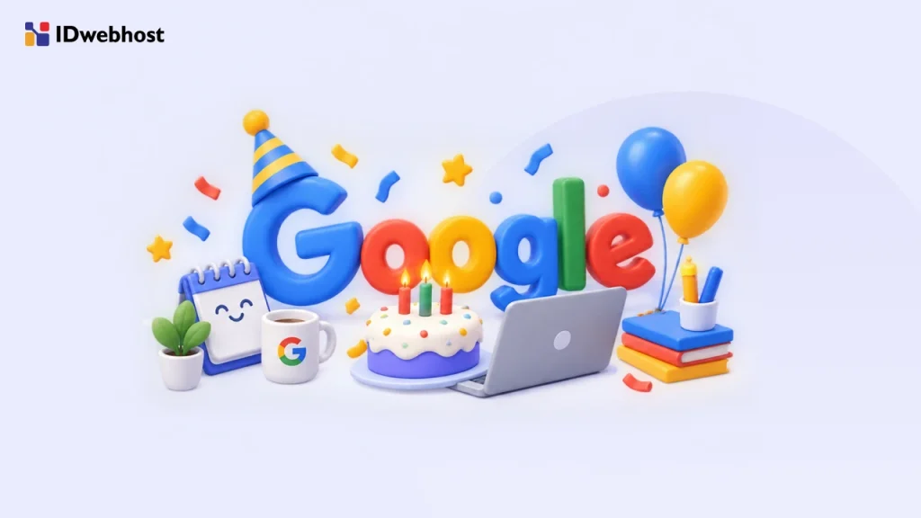 doodle pertama google sampai ulang tahun google ke-28