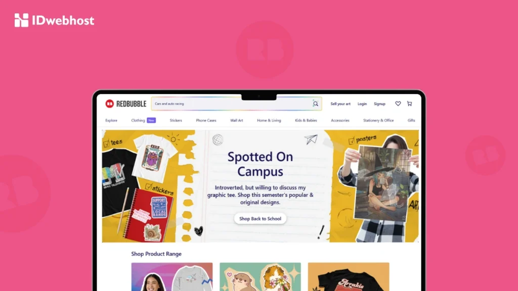 redbubble adalah