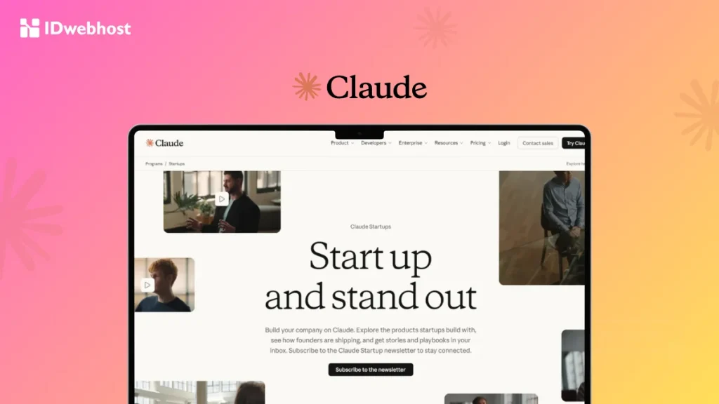 cara daftar claude startups