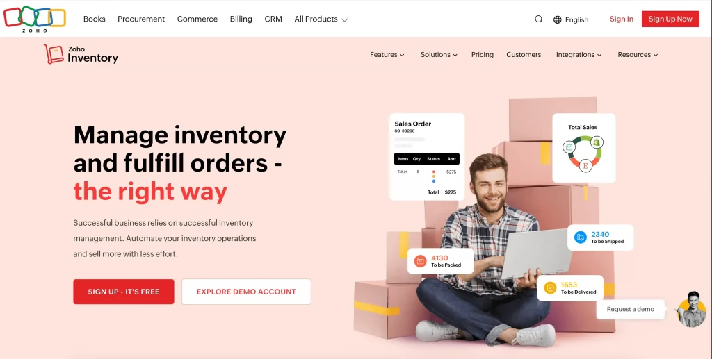 zoho inventory