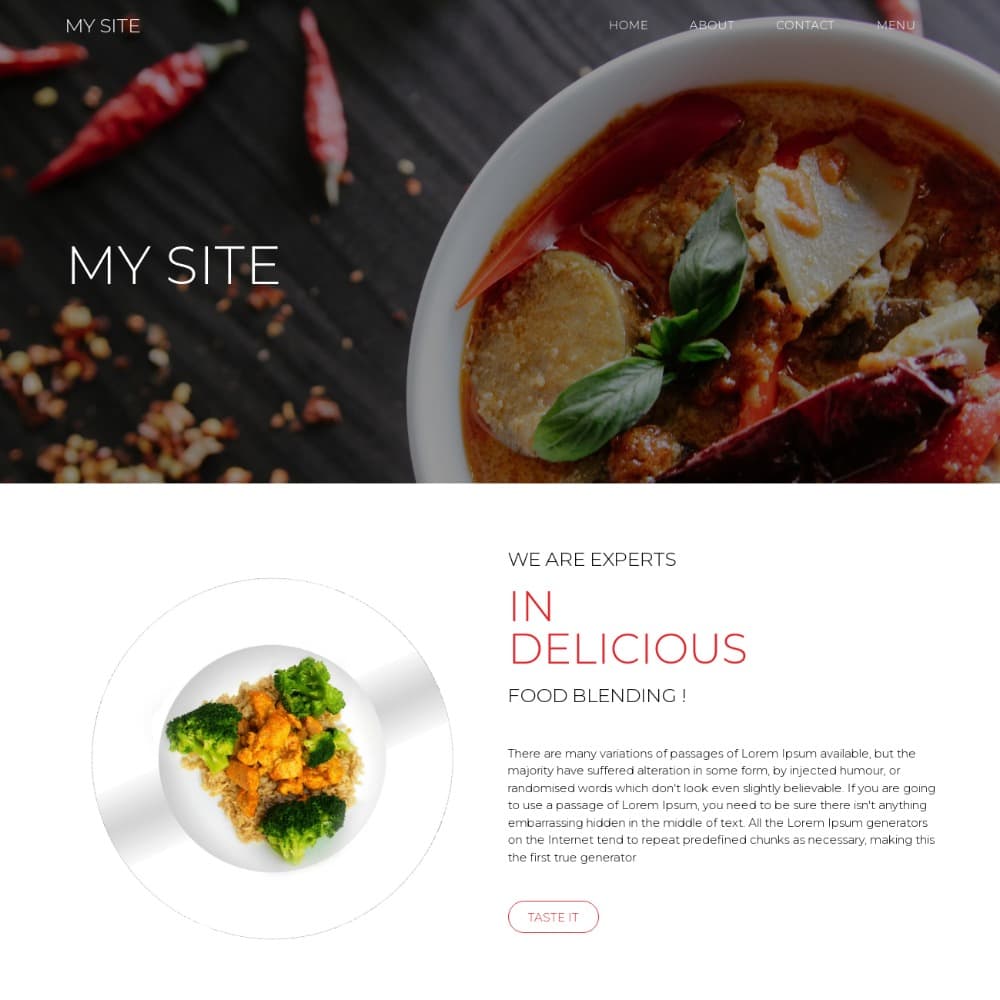 idwebhost template Foodsquare