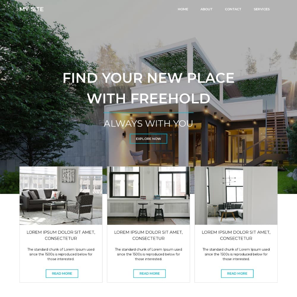 idwebhost template Freehold