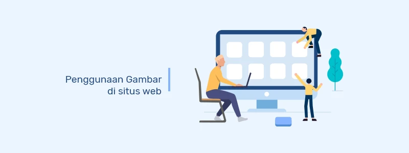 Penggunaan gambar di situs web