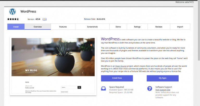 Install WordPress Dengan Menggunakan Softaculous 3