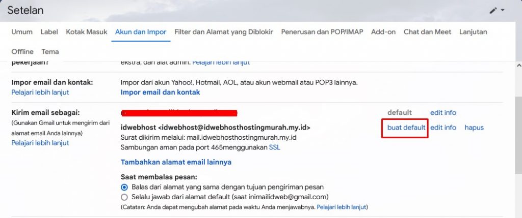 Cara Konfigurasi Email Hosting pada Gmail